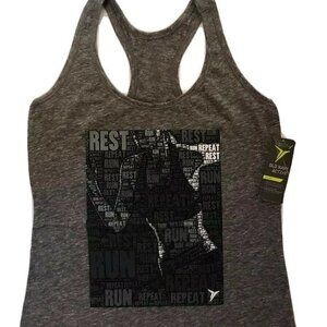 Old Navy Active Women’s Gray tank XS raceback Run